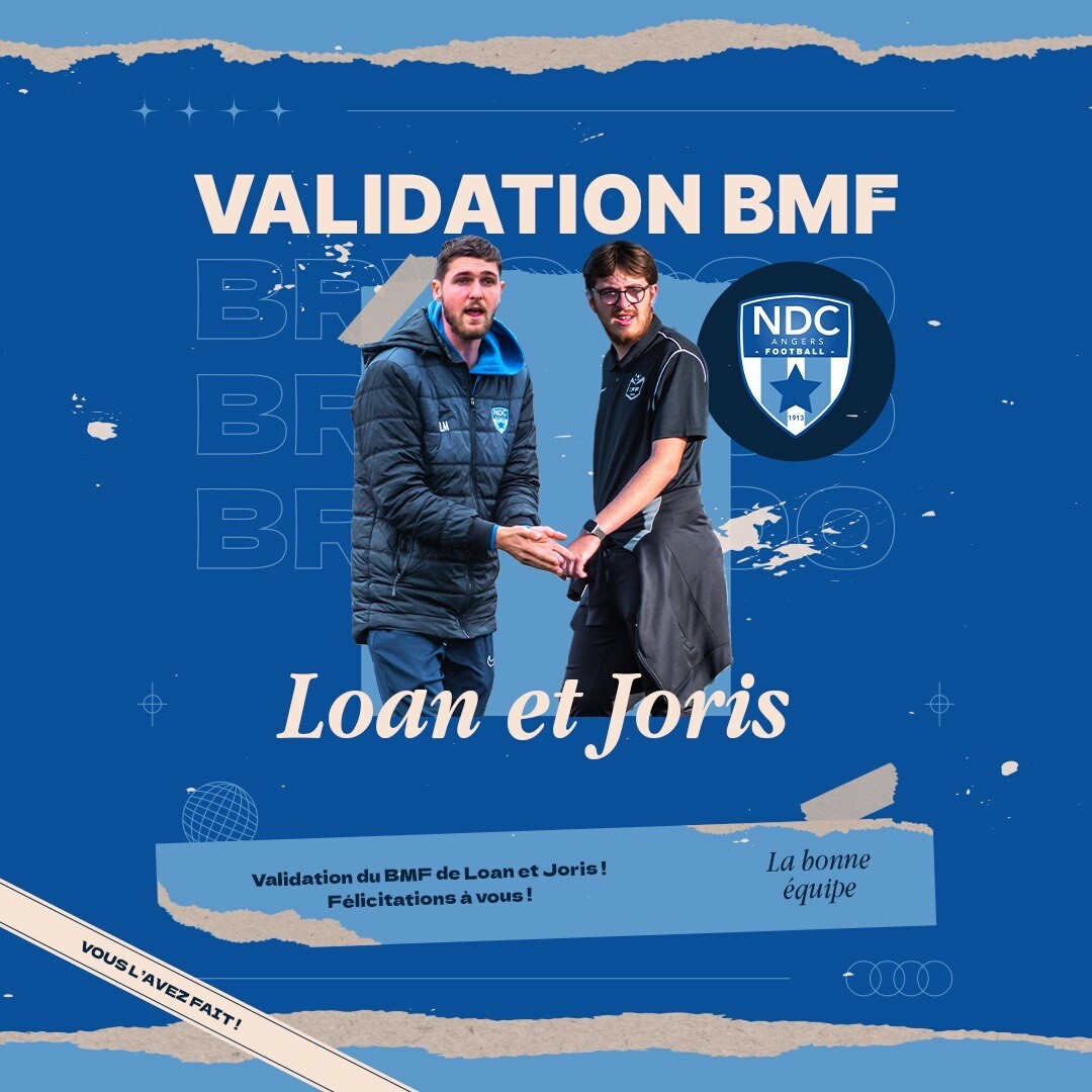 Loan Marin et Joris Alechkine valident leur BMF !