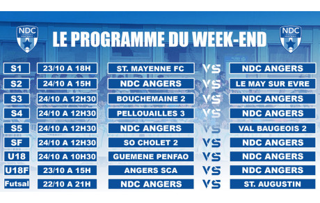 Programme du week-end : seulement trois rencontres à Bertin