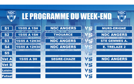 Un week-end à enjeu !