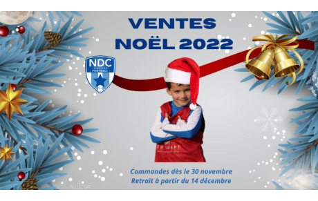 LA VENTE DE NOËL EST LANCEE !
