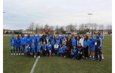 L'équipe de France féminine à NDC !!!