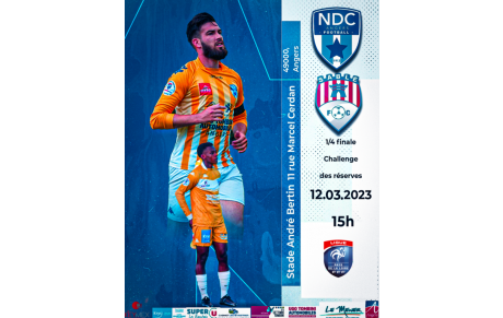 Seniors R3 : 1/4 de Finale de Challenge des Réserves de Ligue !