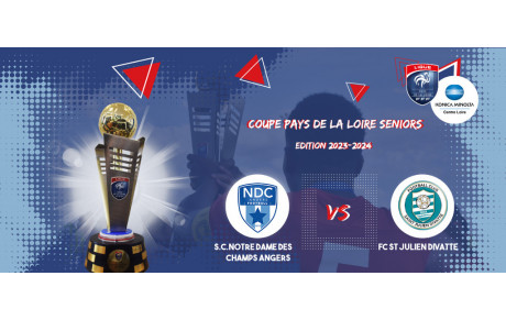 R2 - 32ème de finale de la Coupe des Pays de la Loire 